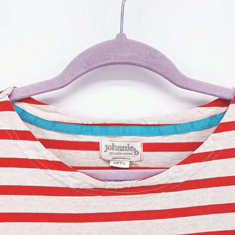Girls' Johnnie B Boden Boatneck Top